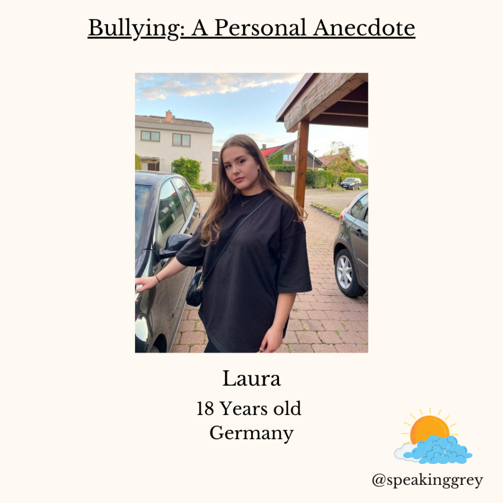 Bullying- A personal anecdote