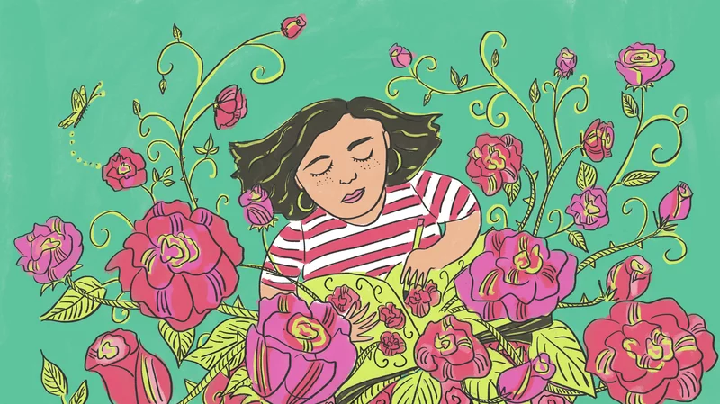 A happy and healthy lady